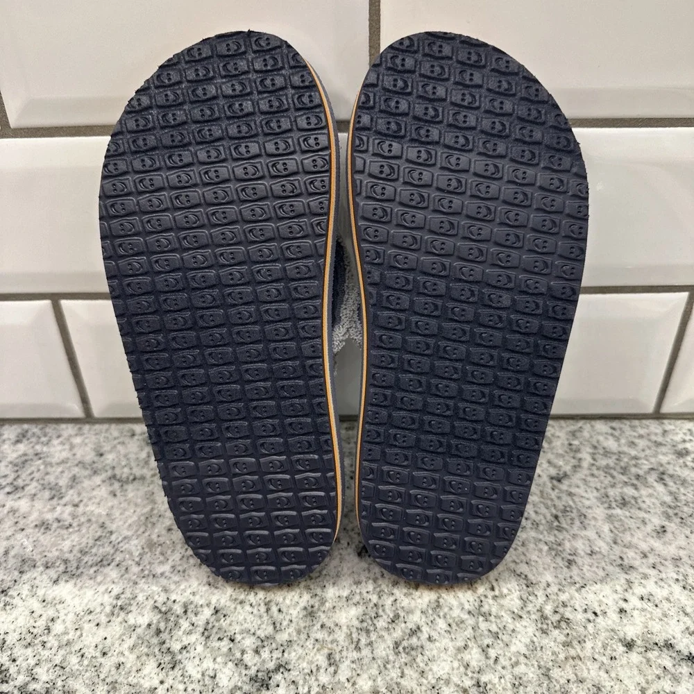 Sanuk Y Fraidy Stacker Slip On Flip Flops Sandal Shoes Youth Size 13-1‎ New